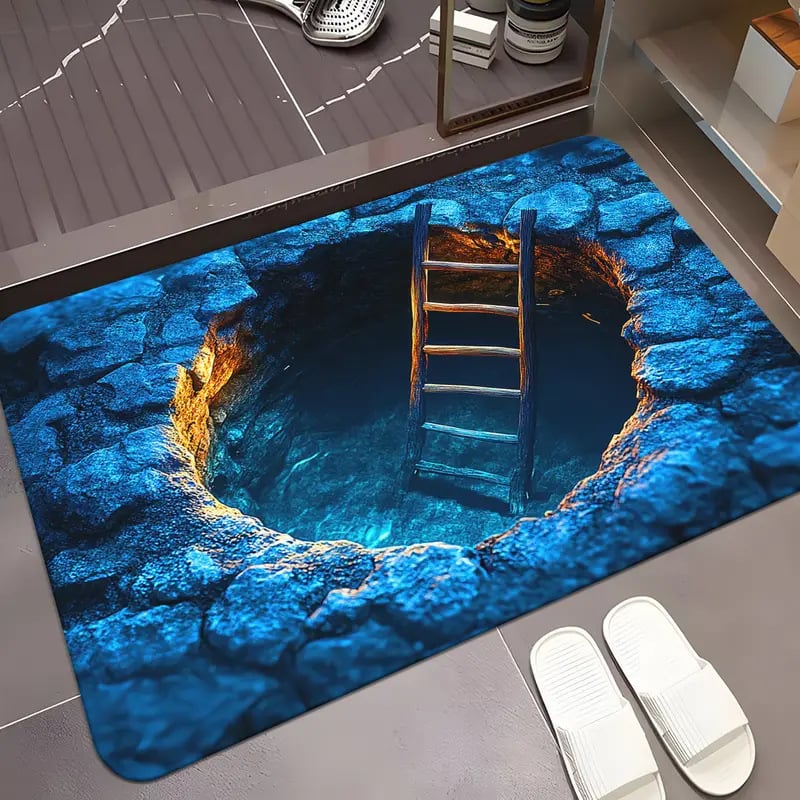 🌀Watch Your Guests Jump! 😱 The Rug That Defies Gravity 🌀