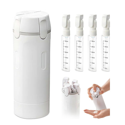 4-in-1 Leak-Proof Portable Travel Dispenser Set
