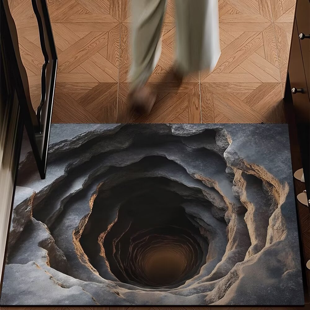 🌀Watch Your Guests Jump! 😱 The Rug That Defies Gravity 🌀