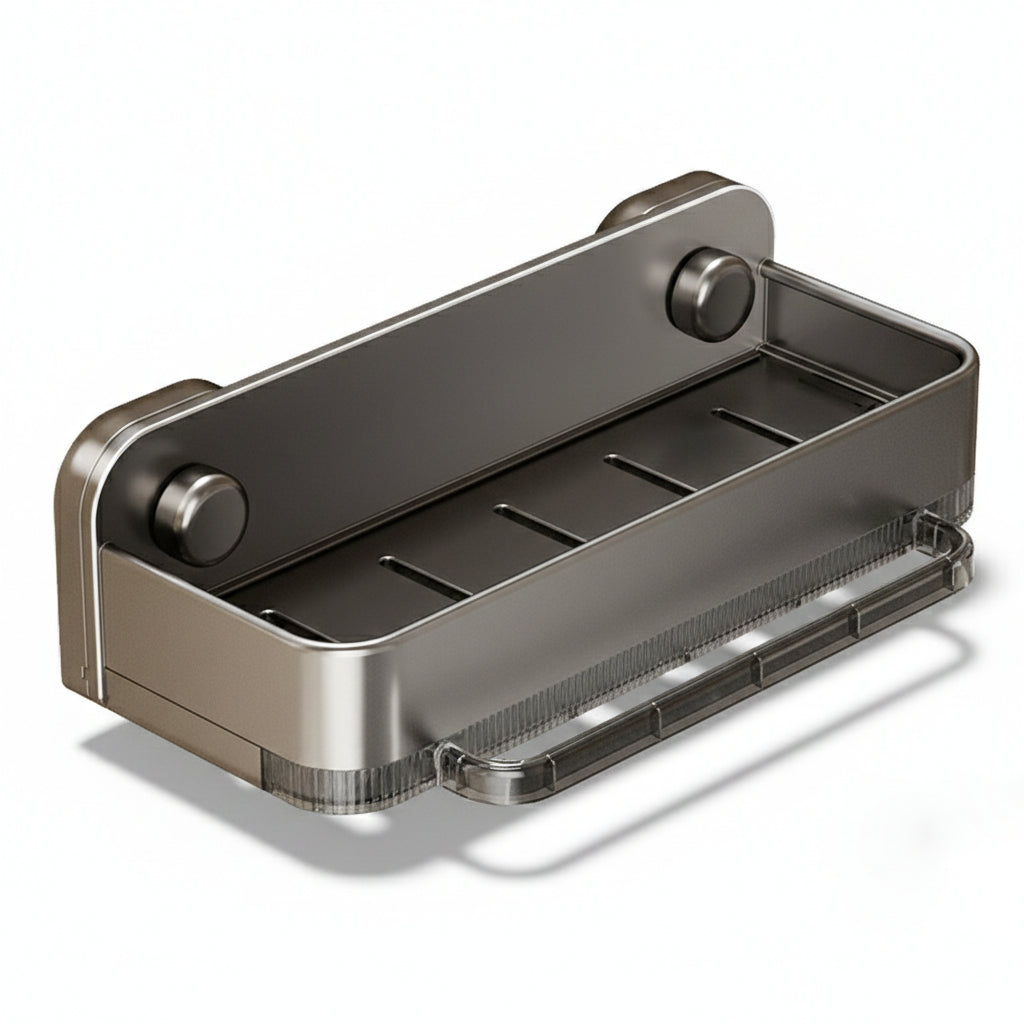 Suction Cup Kitchen Organizer Rack