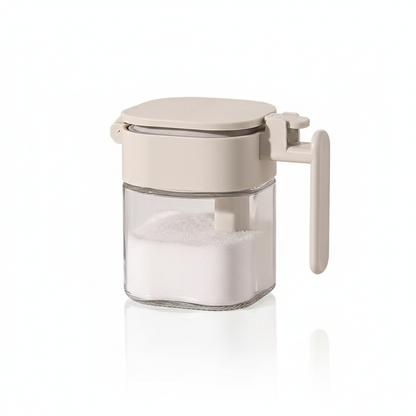 Moisture-Proof Glass Seasoning Jar