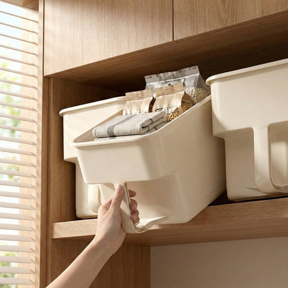 High-Cabinet Storage Box with Handle