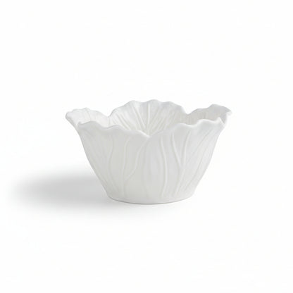 Floral Ceramic Cabbage Bowl