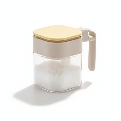 Moisture-Proof Glass Seasoning Jar