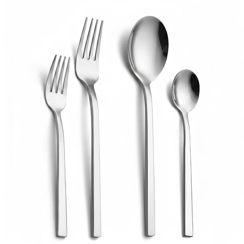 4-Piece Stainless Steel Flatware Set
