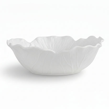 Floral Ceramic Cabbage Bowl