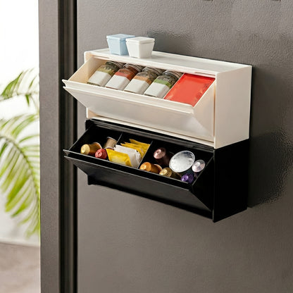 Magnetic Flip-Top Storage Box
