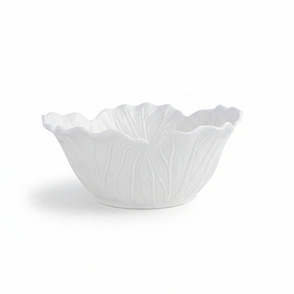 Floral Ceramic Cabbage Bowl