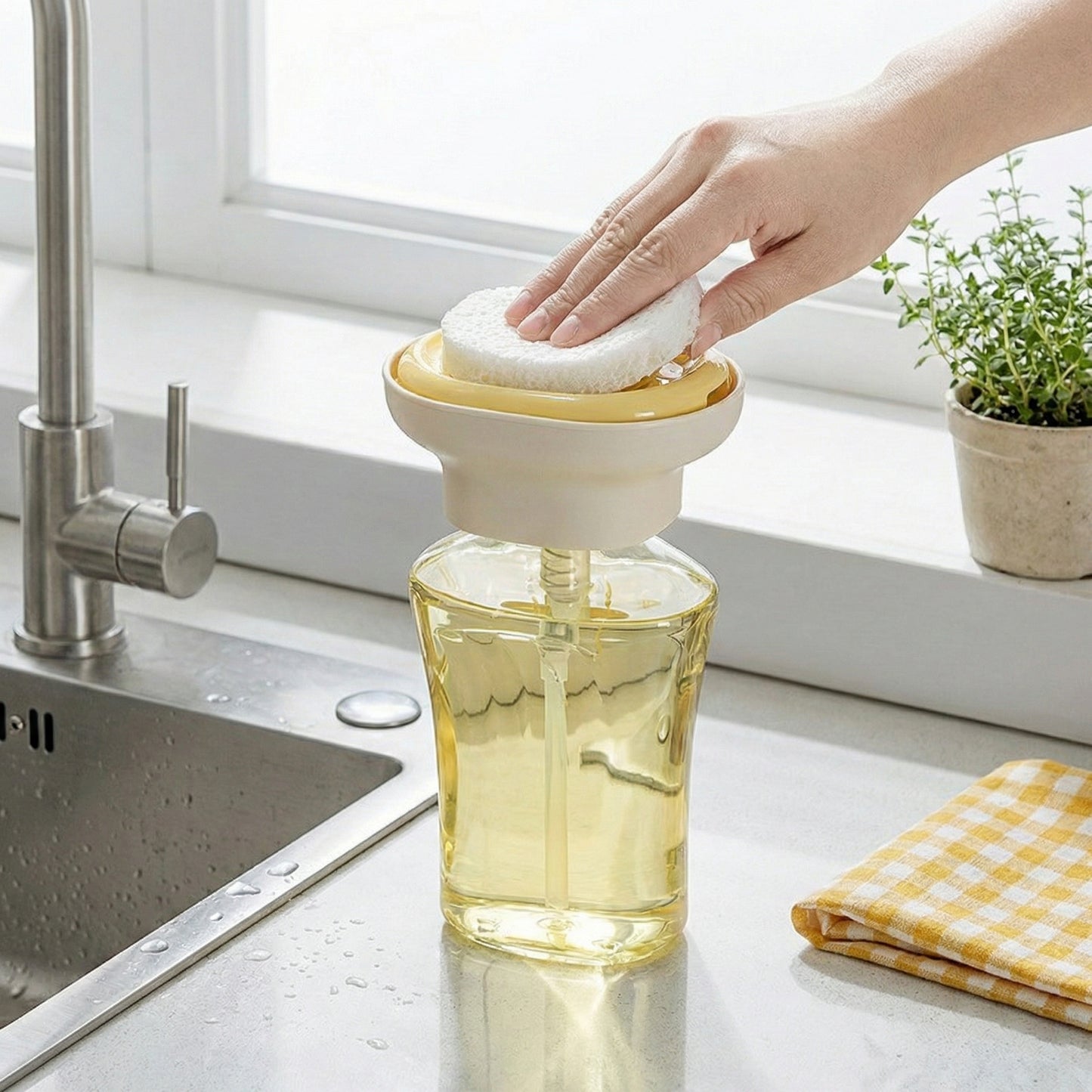Kitchen Sink Soap Dispenser Pump