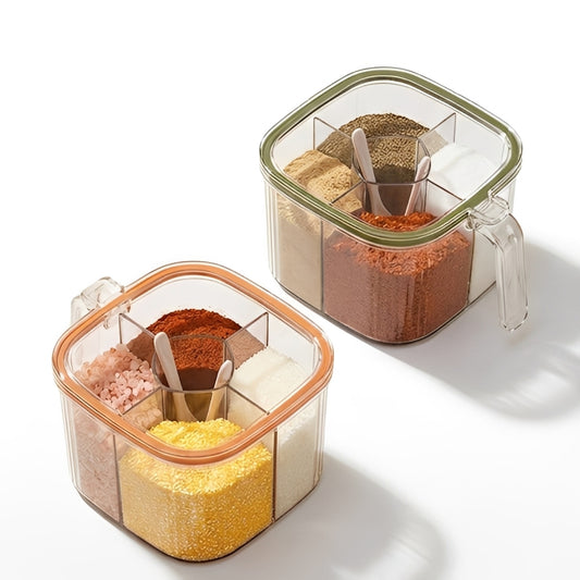 4-in-1 Compartment Seasoning Box
