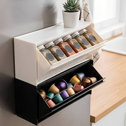 Magnetic Flip-Top Storage Box