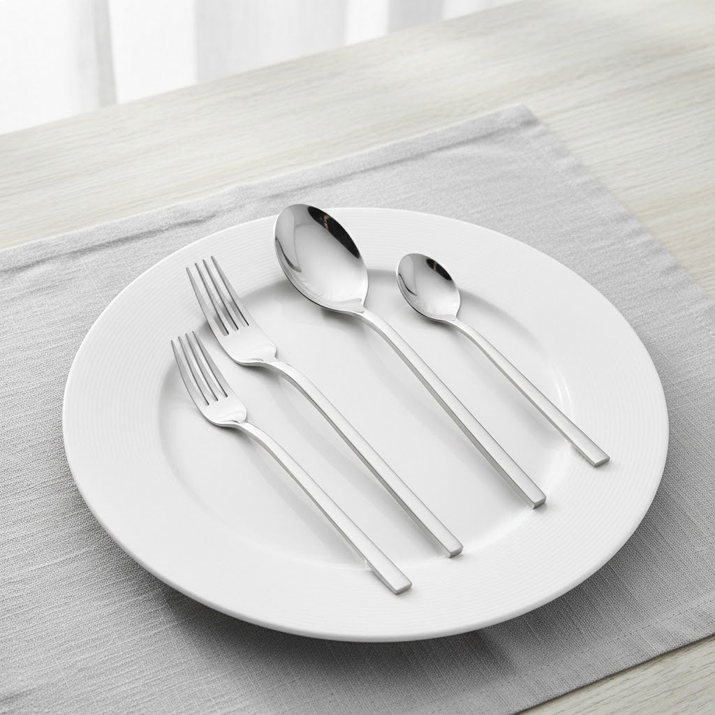 4-Piece Stainless Steel Flatware Set